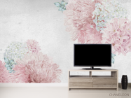 Фотообои Розовые цветы - 2