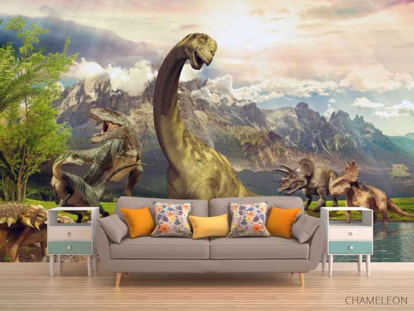 Фотообои Динозавры в природе - 1
