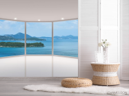 Фотошпалери Море і острова у вікні - 2