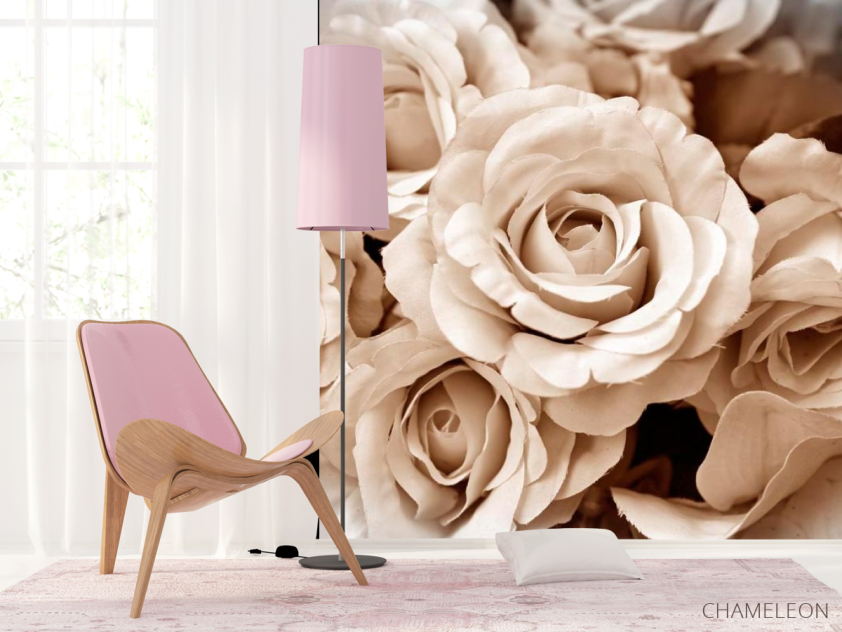 Фотошпалери 3D троянди - 4