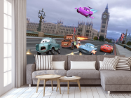 Фотообои Тачки на мосту - 3