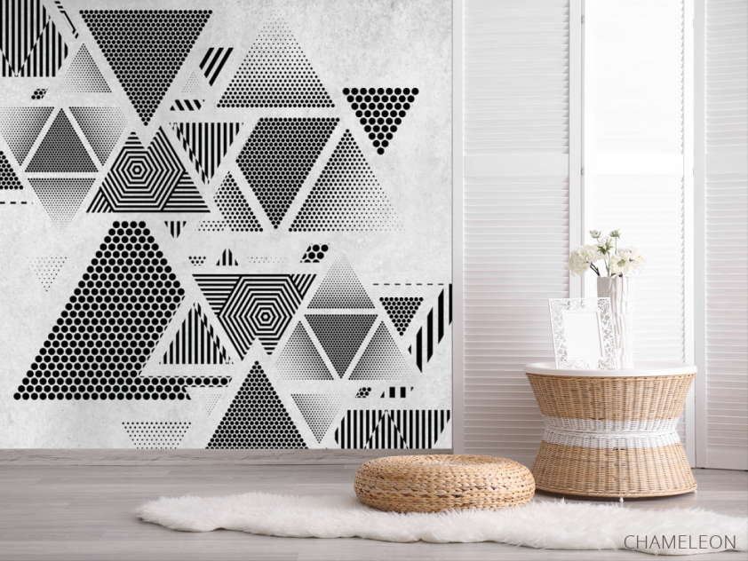 Фотошпалери Трикутники - 2