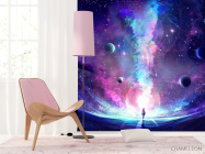 Фотошпалери Парад планет у космосі - 4