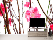 Фотообои Розовый цветок - 2