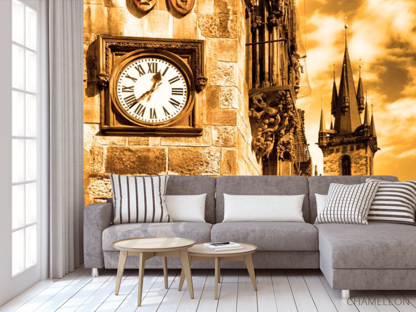 Фотообои Часы на башне - 3