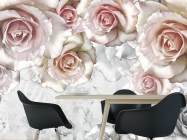 Фотошпалери Об'ємні троянди - 1