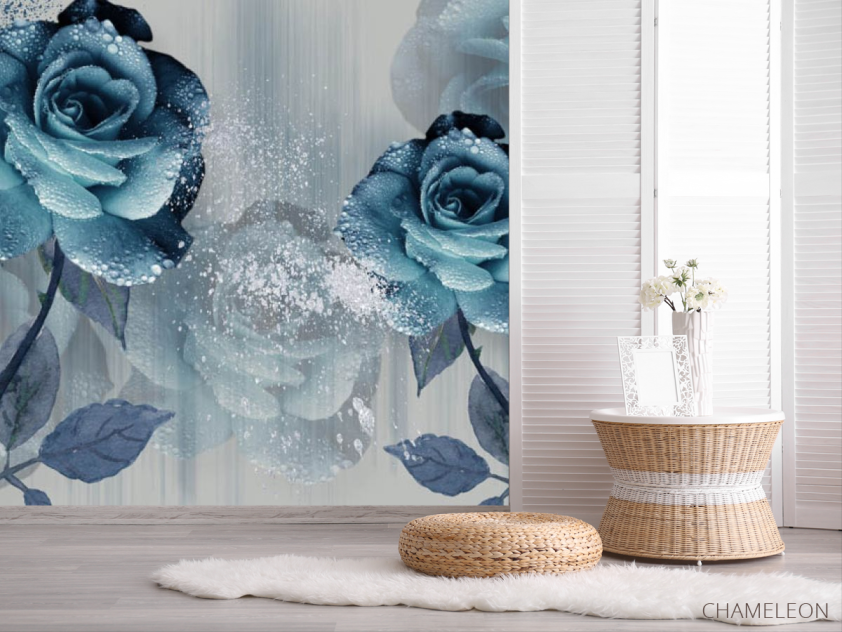 Фотошпалери ніжні троянди - 2