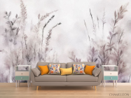 Фотообои Абстрактные цветы - 1