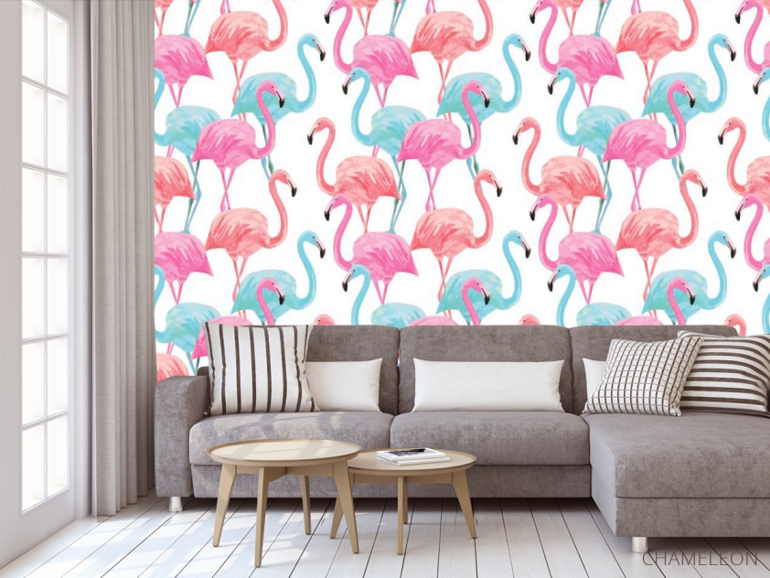 Фотообои Фламинго - 3