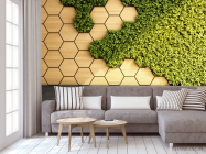 Фотообои 3д панели, мох - 3