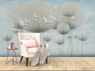 Фотообои Одуванчики эксклюзив - 4