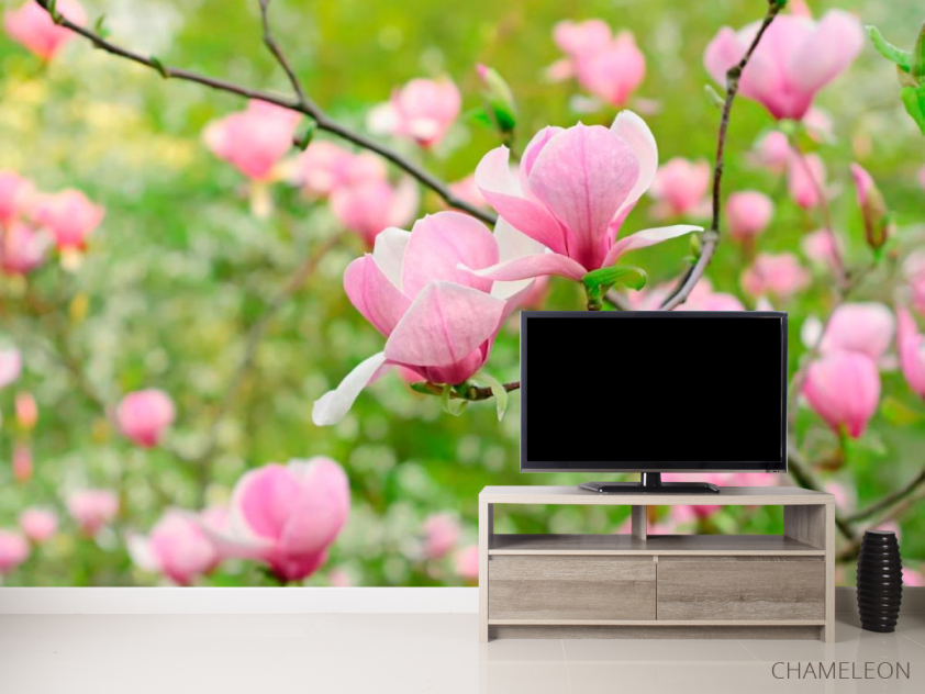 Фотообои Розовый имбирь - 2