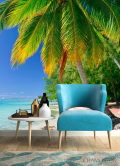Фотообои Пальма у моря - 4