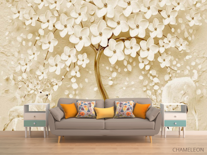 Фотообои цветущее дерево - 1