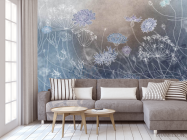 Фотообои Синие волошки - 3