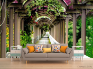 Фотообои Цветочная арка - 1