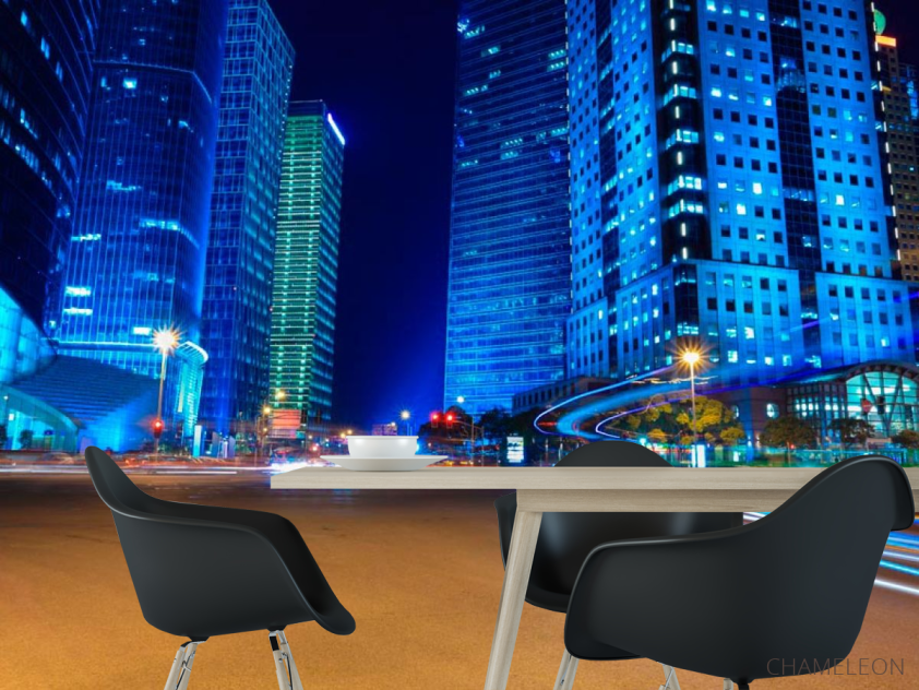 Фотошпалери Дорога в серці міста - 1