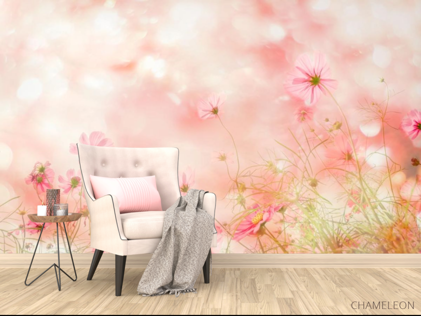 Фотообои полевые цветочки на солнце - 4