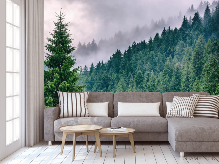 Фотообои Туманные горы - 3