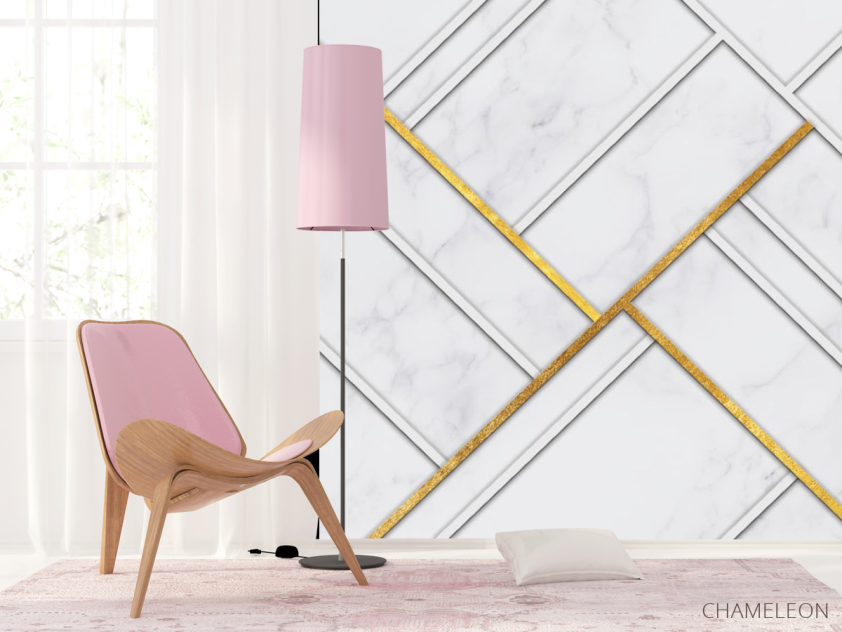 Фотошпалери 3д панелі - 4