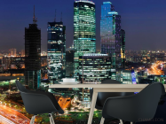 Фотообои Высотки Чикаго машины - 1