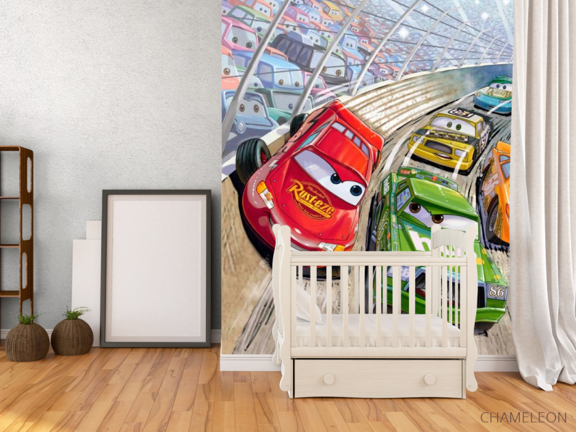 Фотообои Гонки "Тачек" - 2