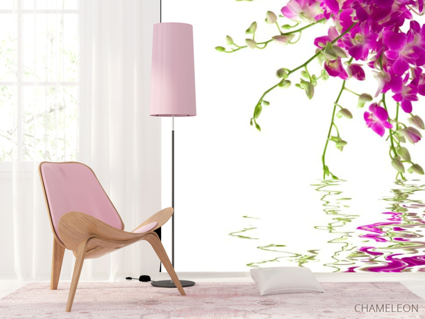 Фотошпалери Малинові квіточки - 4