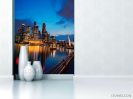 Фотообои Вода, отражение, дома - 1