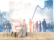 Фотообои Для кабинета социологии - 4