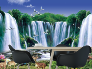 Фотошпалери Мальовничий водоспад - 1