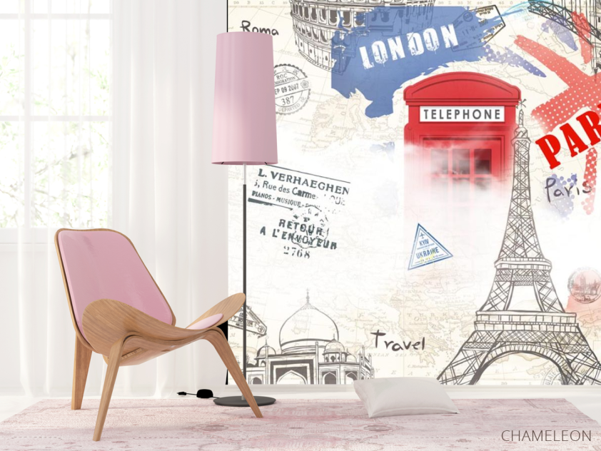 Фотошпалери Принт для тінейджера - 4