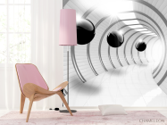 Фотошпалери Тунель з кулями - 4