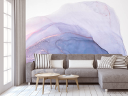 Фотообои Фиолетовый fluid art - 3