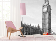 Фотошпалери червоний автобус біля Біг Бена в Лондоні - 4