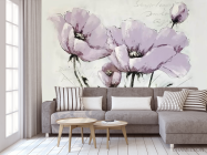 Фотообои дизайнерские маки - 3