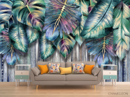 Фотообои Тропические листья 3д - 1