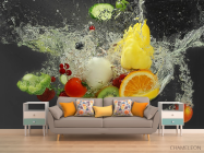 Фотообои Фрукты в воде - 1