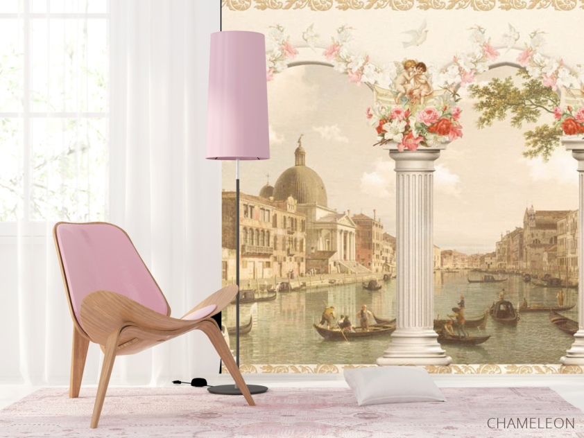 Фотошпалери старовинна фреска - 4