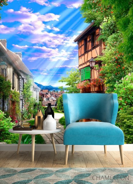 Фотообои Улочка - 4