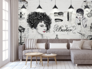 Фотообои Для барбершопа - 3