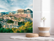 Фотошпалери старовинні будівлі в горах - 2