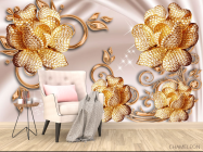 Фотообои Королевские брошки - 4