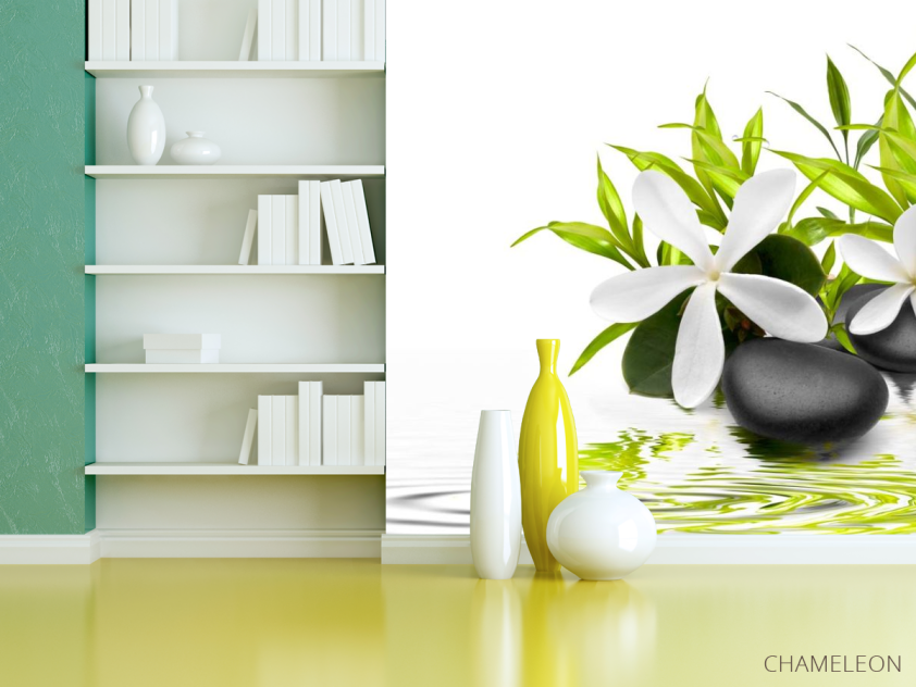 Фотошпалери Білі квіти - 3