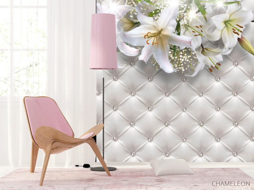 Фотошпалери Лілії під стелею - 4