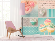 Фотообои Конфеты, розы - 4