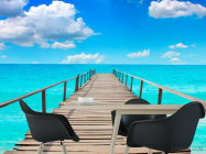 Фотошпалери Місток в море - 1