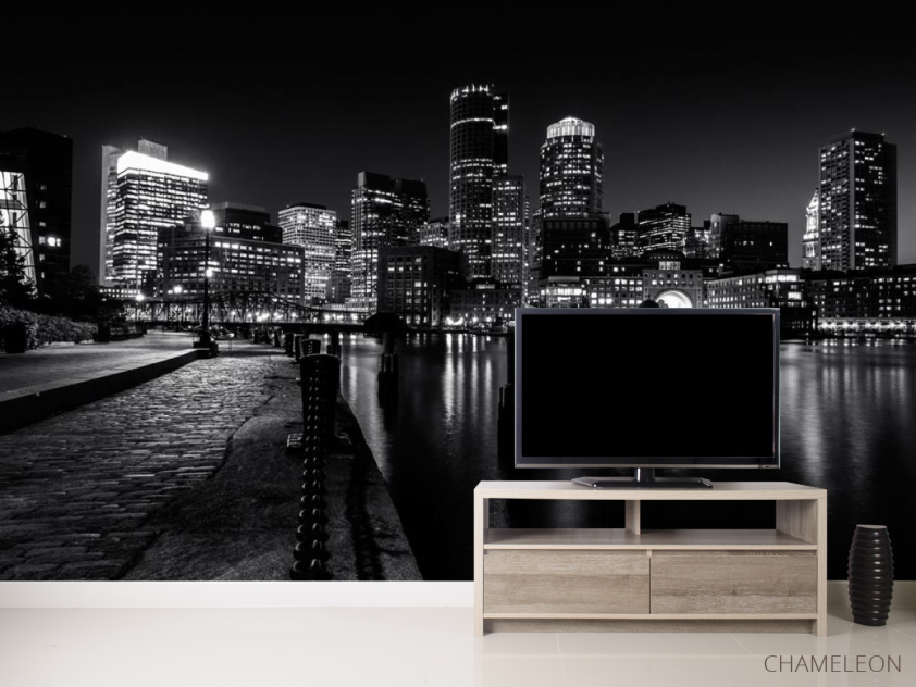 Фотообои Набережная  ночью - 2