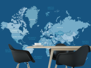 Фотошпалери карта світу - 1