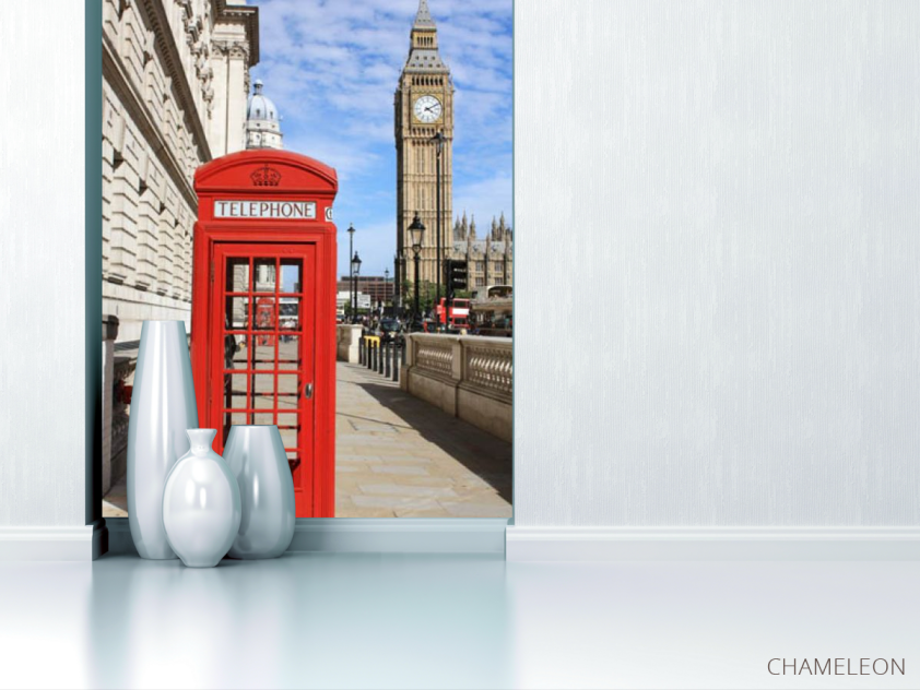 Фотообои телефонная будка - 1