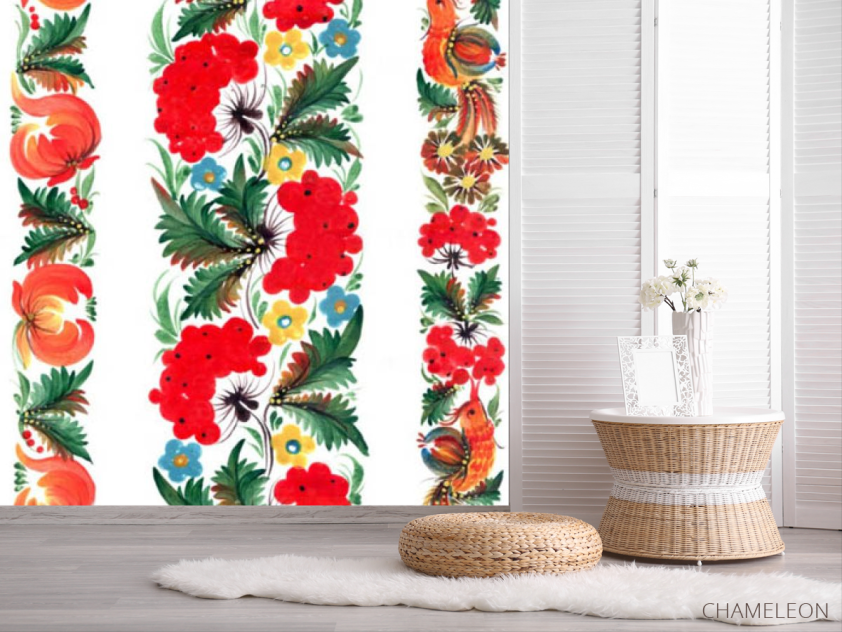 Фотошпалери Петриківський розпис - 2